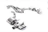 Milltek Audi RS7 C8 4.0 V8 Cat-back Exhaust BI-TURBO (NON OPF/GPF US/ROW MODELS) (2019 and Later) - EC Approved